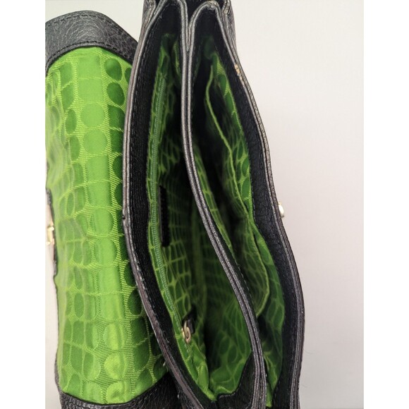 Kate Spade Double Vanessa York Street Noel Hobo Bag Perforated Leather Turn Lock - Picture 6 of 14